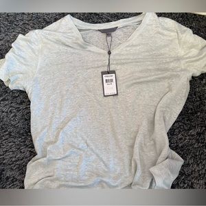 JOHN VARVATOS LINEN V NECK